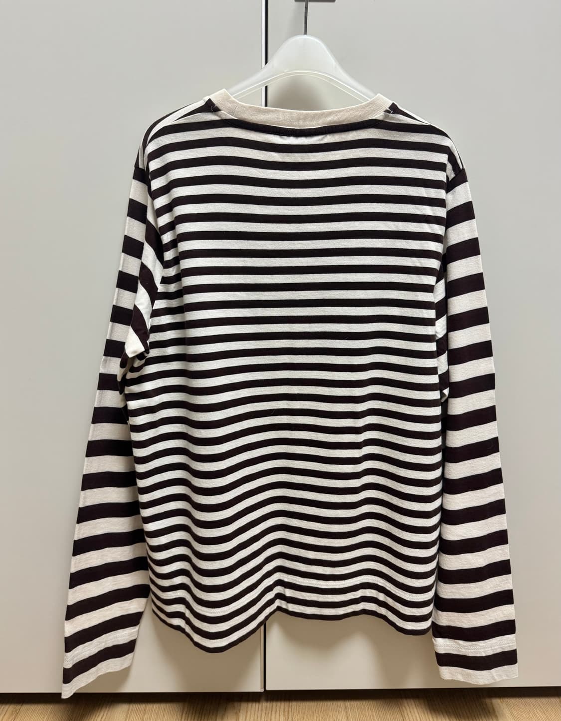 가니 스트라이프 긴팔 티셔츠 M 상품이미지2