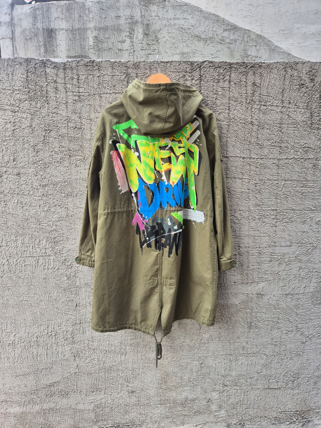 LAP의 카키색 야상 점퍼입니다 상품이미지6