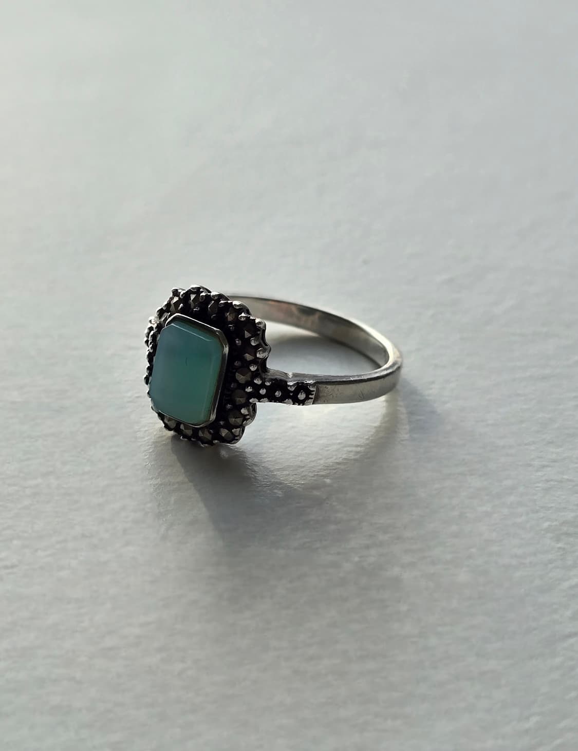 빈티지 실버 925 은 원석 반지 상품이미지9