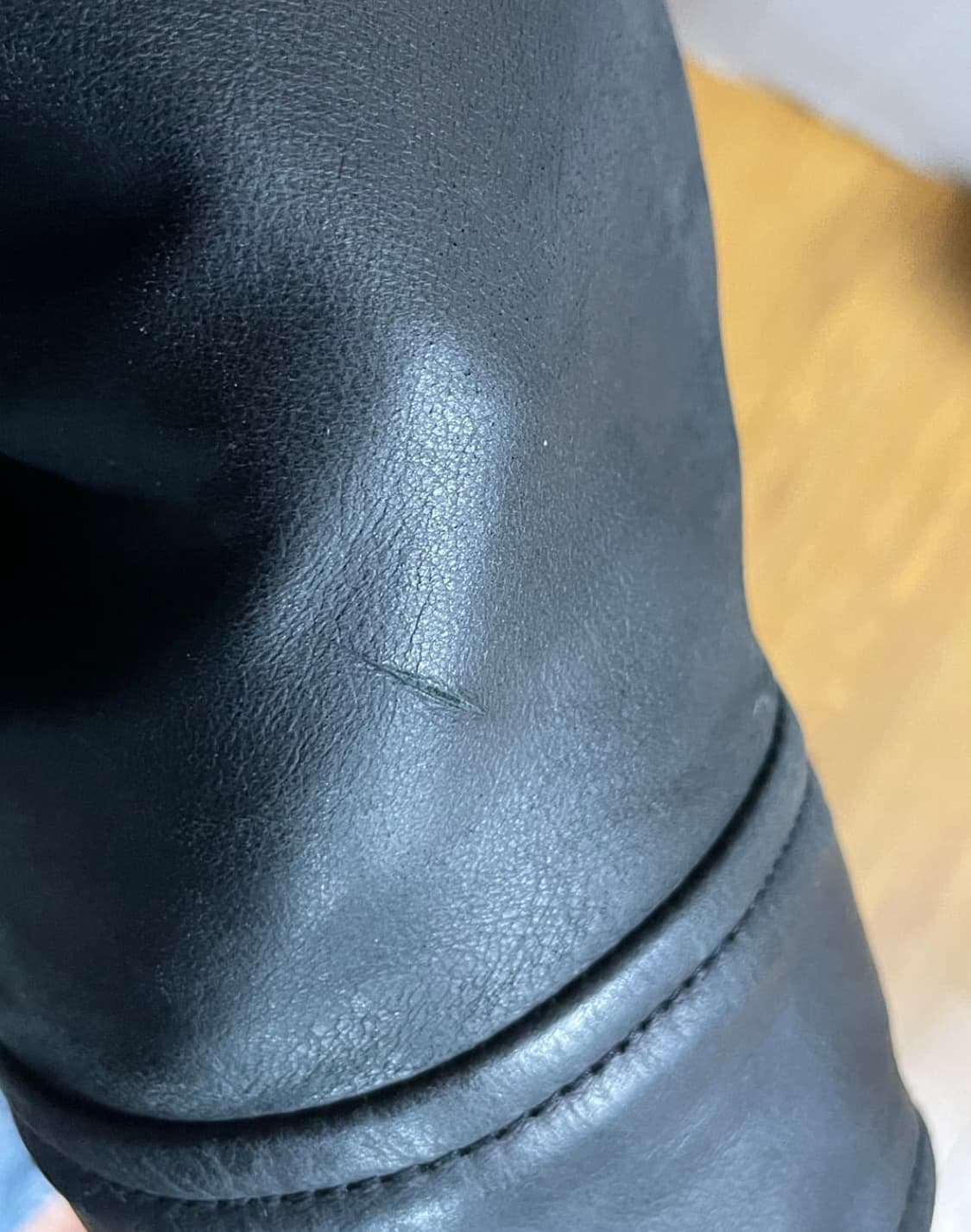 [D.O Archives] 90s 올드갭 레더 카코트 블랙(XL) 상품이미지7