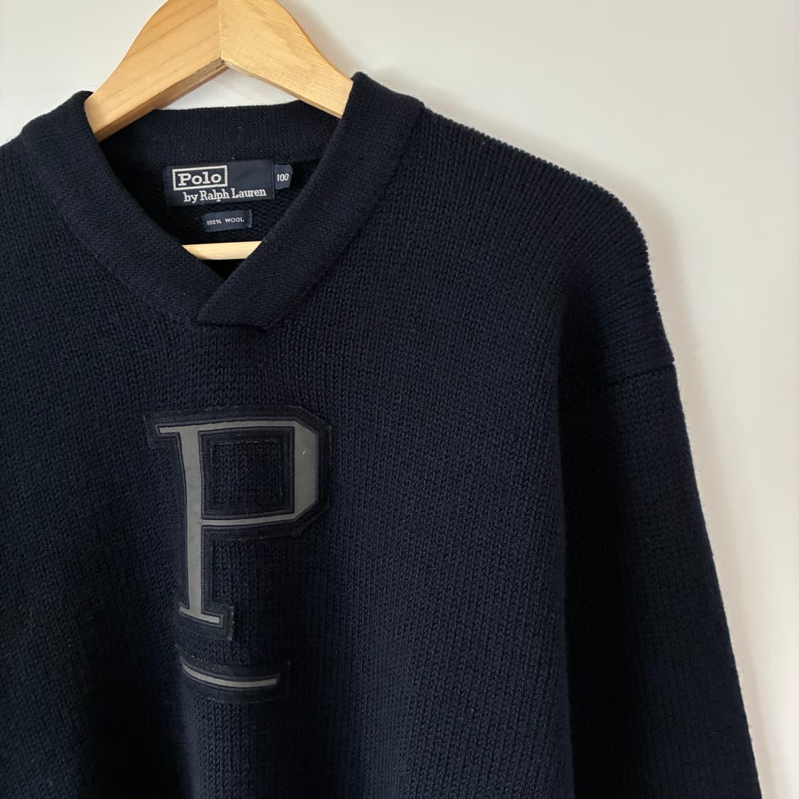 폴로 P빅로고 니트 상품이미지2