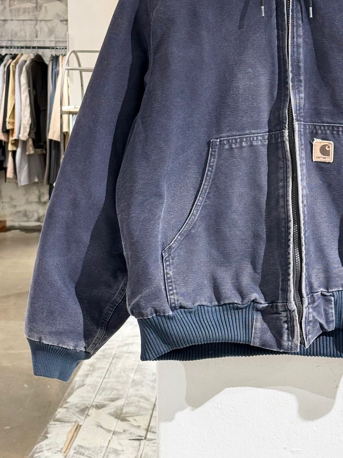 칼하트 네이비 J130 MDT 액티브 자켓 상품이미지4