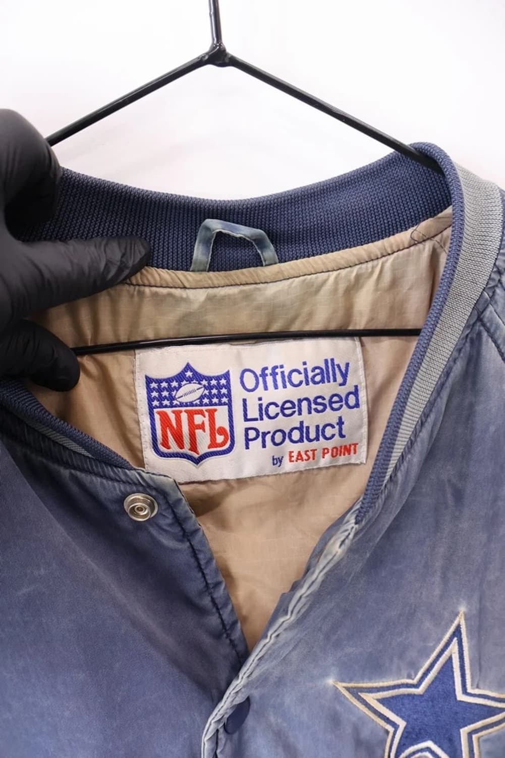 90s Dallas Cowboys NFL Satin Jacket 상품이미지8
