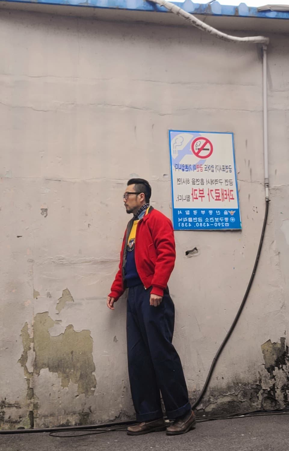 90's~ 폴로 랄프로렌 울 헤링턴 자켓 (남녀공용) 상품이미지5