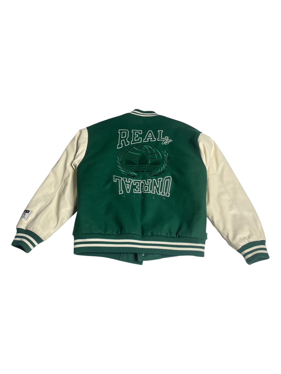 아디다스 그린 바시티 자켓 XL 상품이미지2