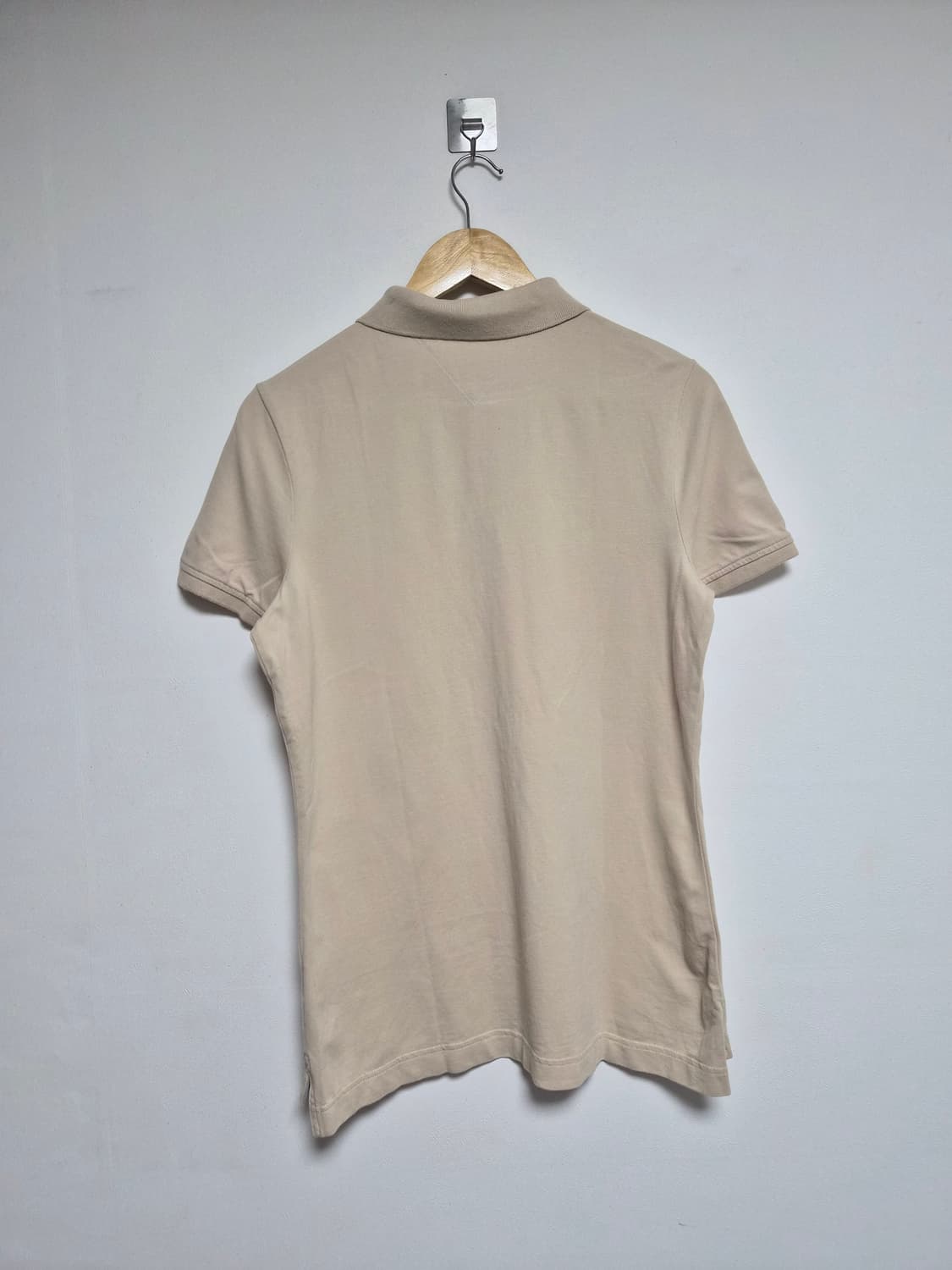 타미힐피거Tommy 베이지 반팔 카라티셔츠 L - T140 상품이미지4