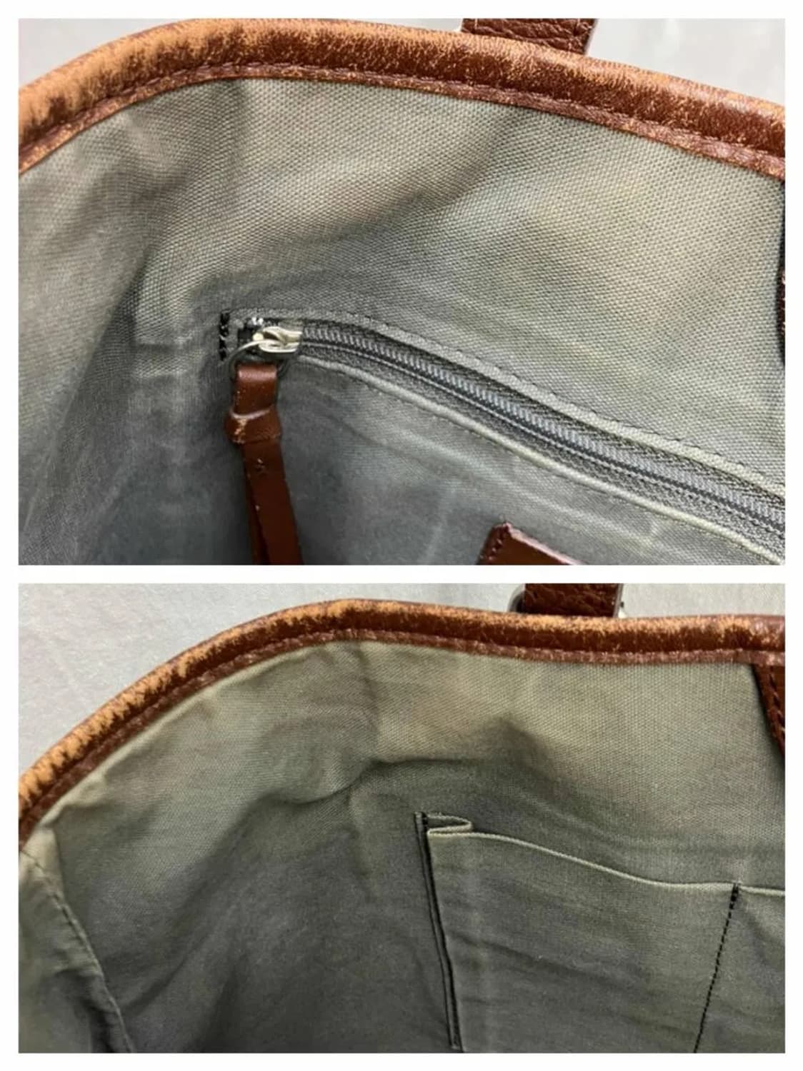 비비안 웨스트우드 로고 패턴 가죽 토트백 상품이미지7