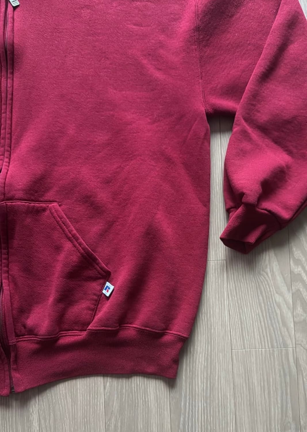 90s 러셀 애슬레틱 후드 집업 상품이미지3