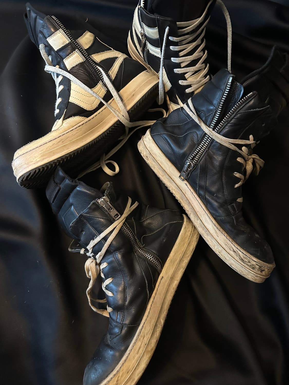 릭오웬스 지오바스켓 블랙 스니커즈 상품이미지1