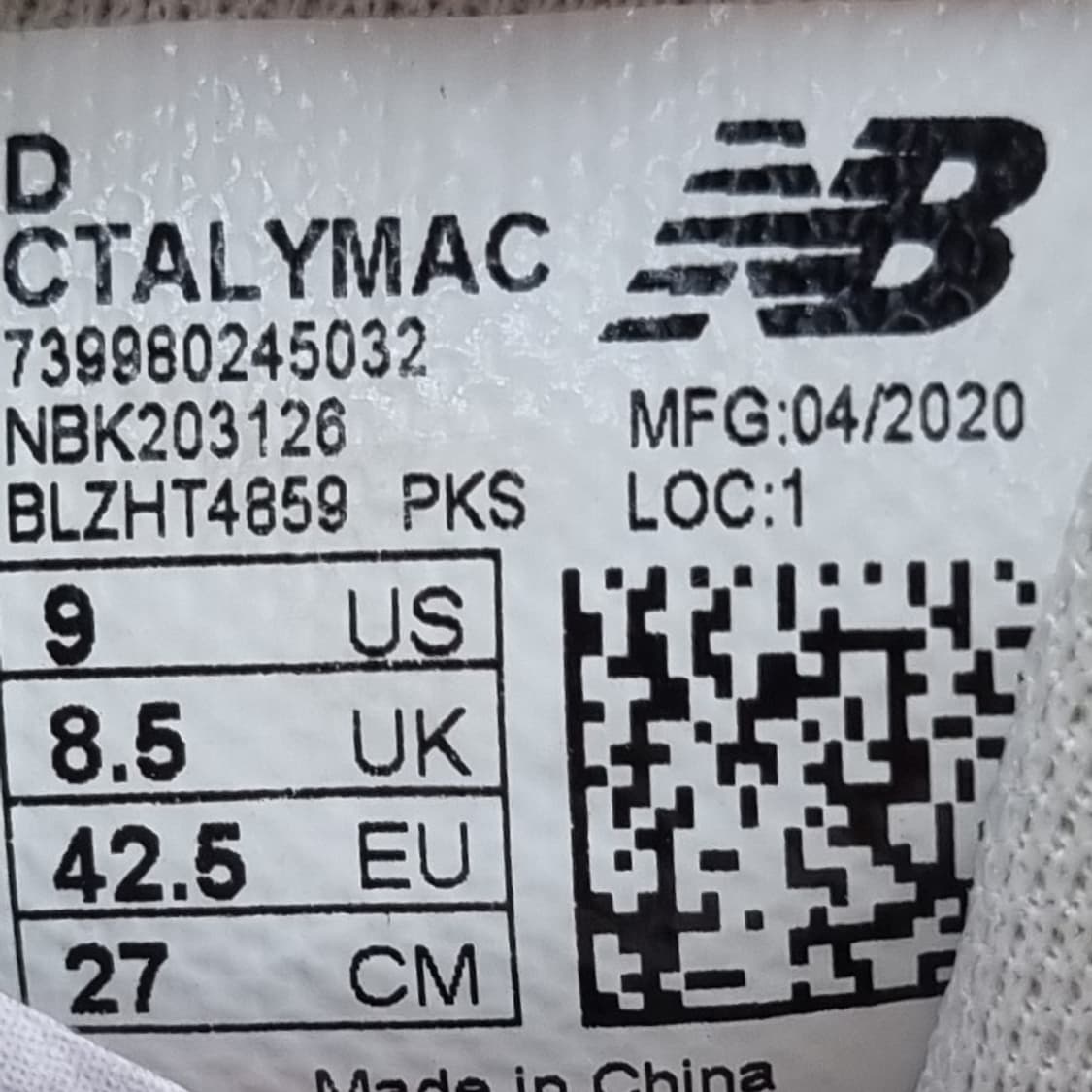 뉴발란스 시티 ALYMAC 남성스니커즈270 상품이미지6