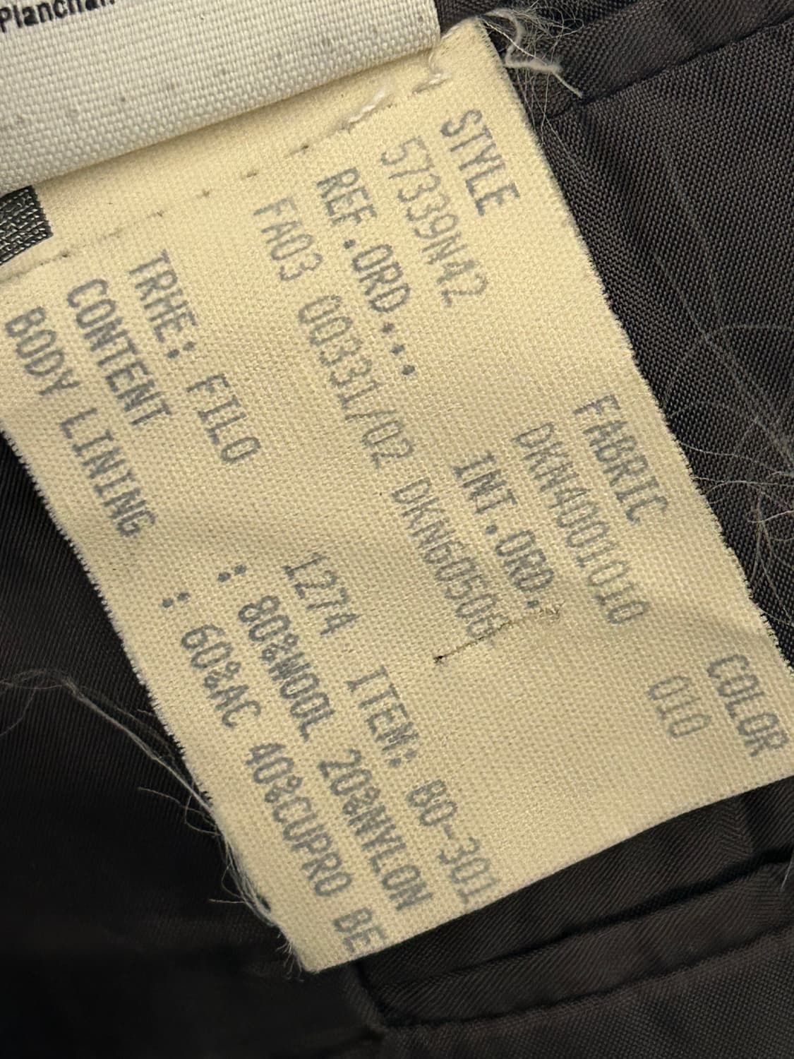 디케이엔와이 울 싱글 코트 상품이미지8