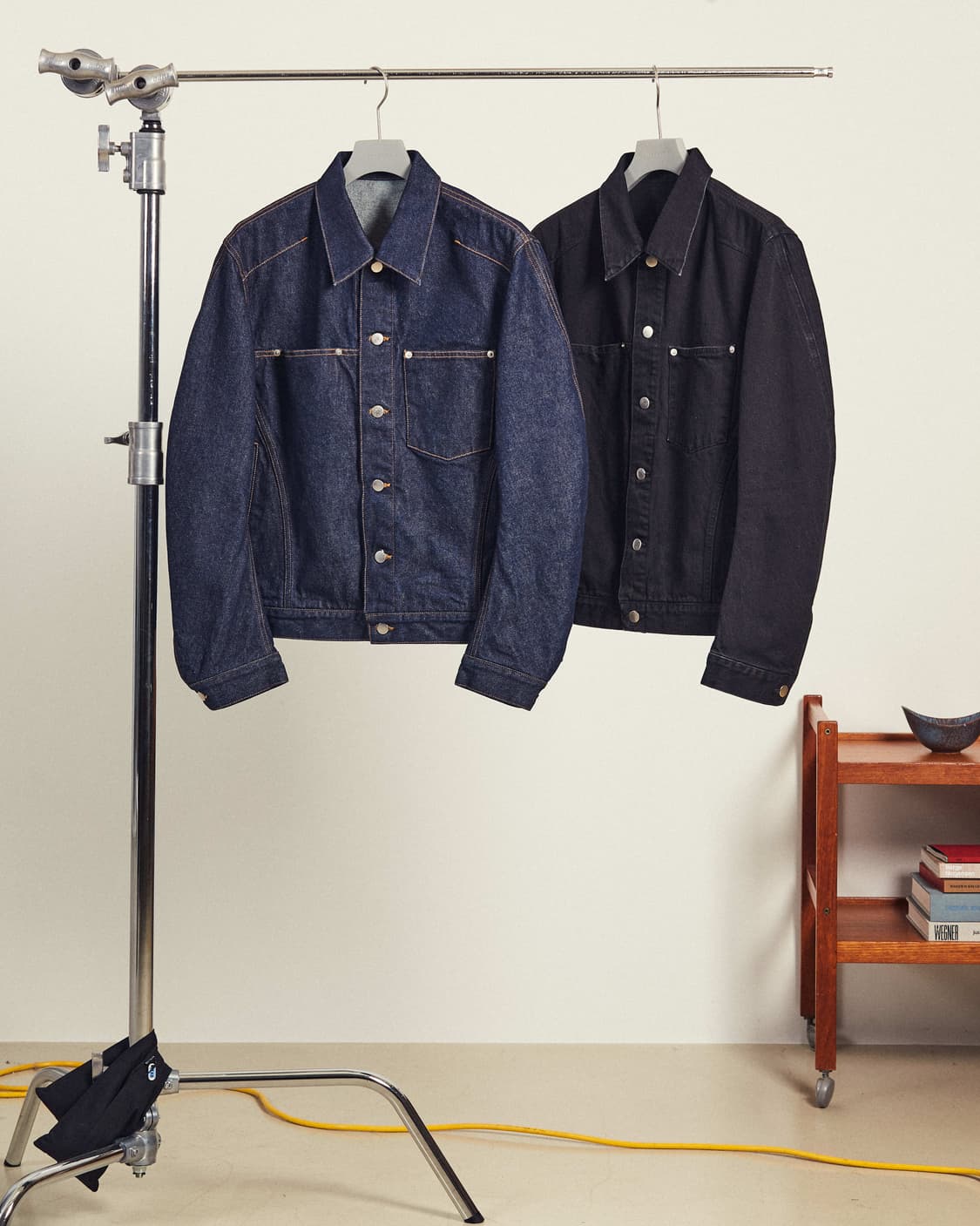 NVRFRGT 네버포겟 3D 데님자켓 리지드 상품이미지3