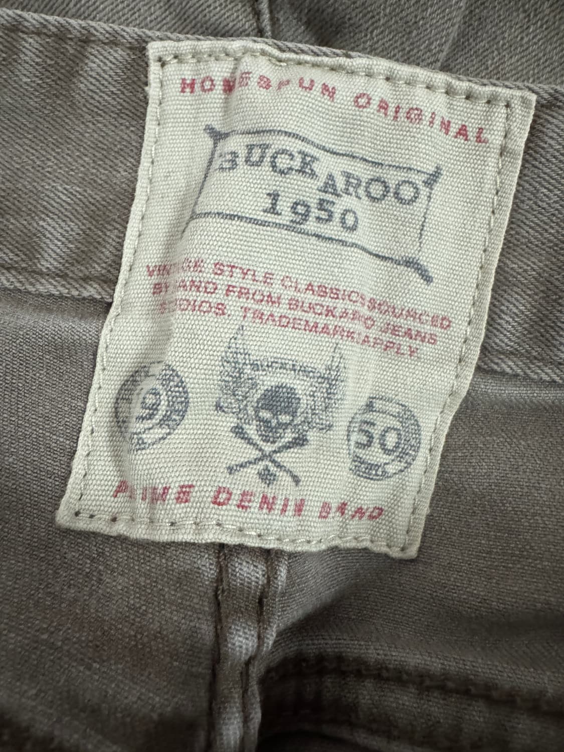 버커루 Buckaroo 빈티지 워싱 바이커진 상품이미지3