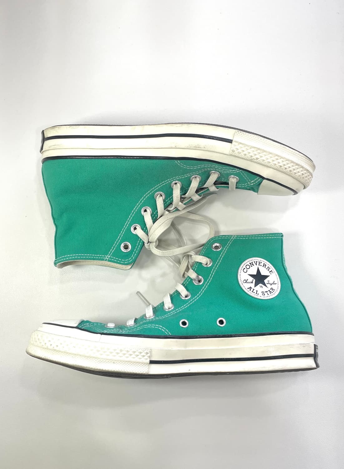 컨버스 척 70 하이 코트 그린 260 상품이미지4