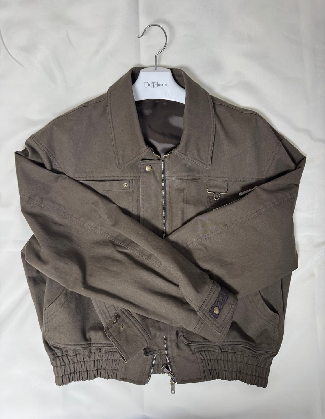 엘무드 포켓치노 블루종 카키 46 상품이미지1