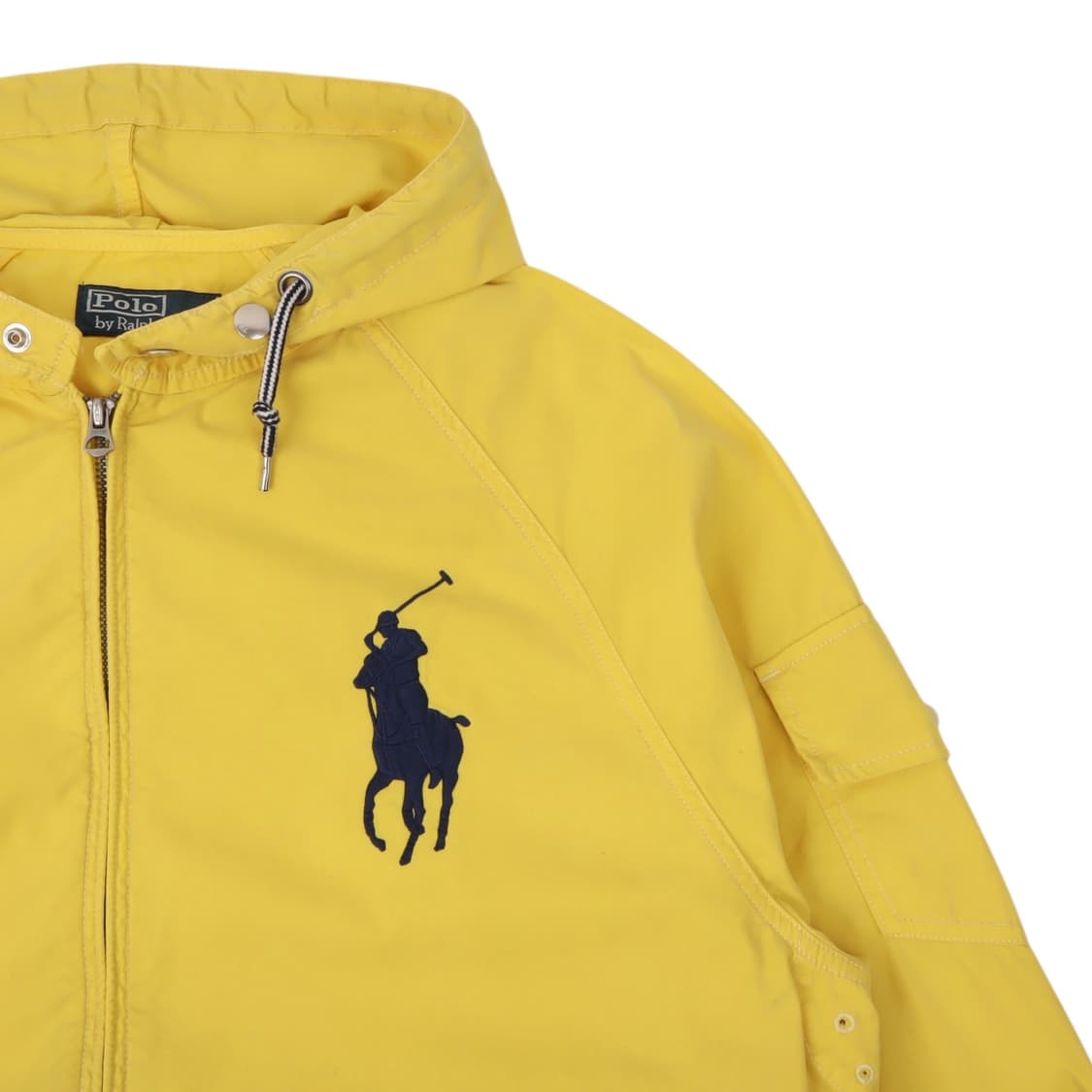 폴로 랄프로렌 옐로우 빅포니 코튼 후디 자켓 상품이미지3