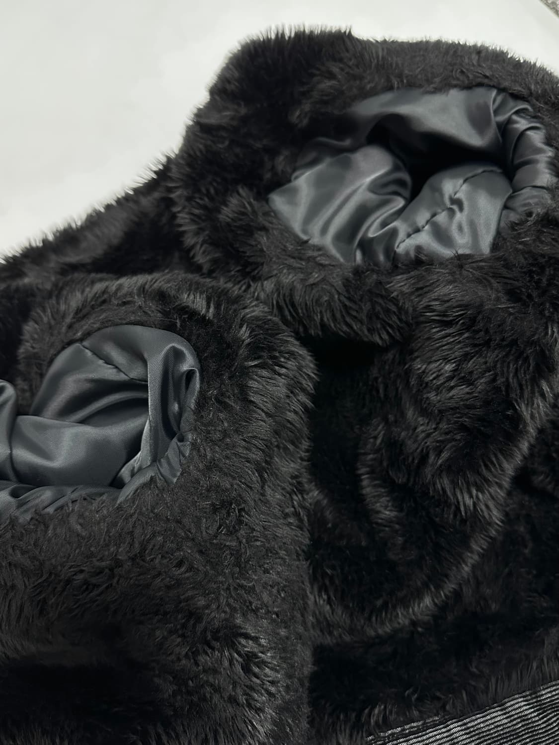 버커루 buckaroo 빈티지 체크 쉐르파 자켓 상품이미지7