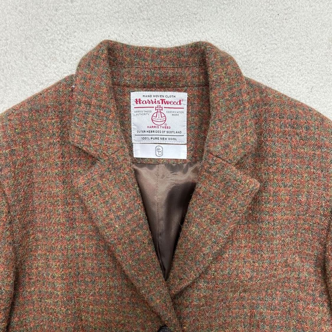 스코틀랜드 해리성 수작업 해리스 트위드 OS 상품이미지3