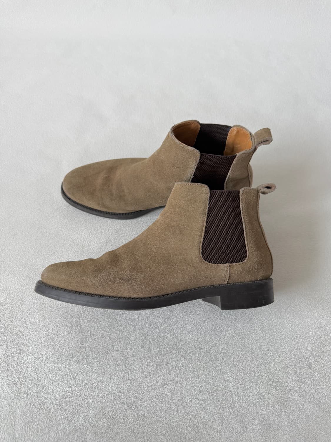 [265]자라(ZARA) 리얼 스웨이드 첼시부츠 상품이미지1