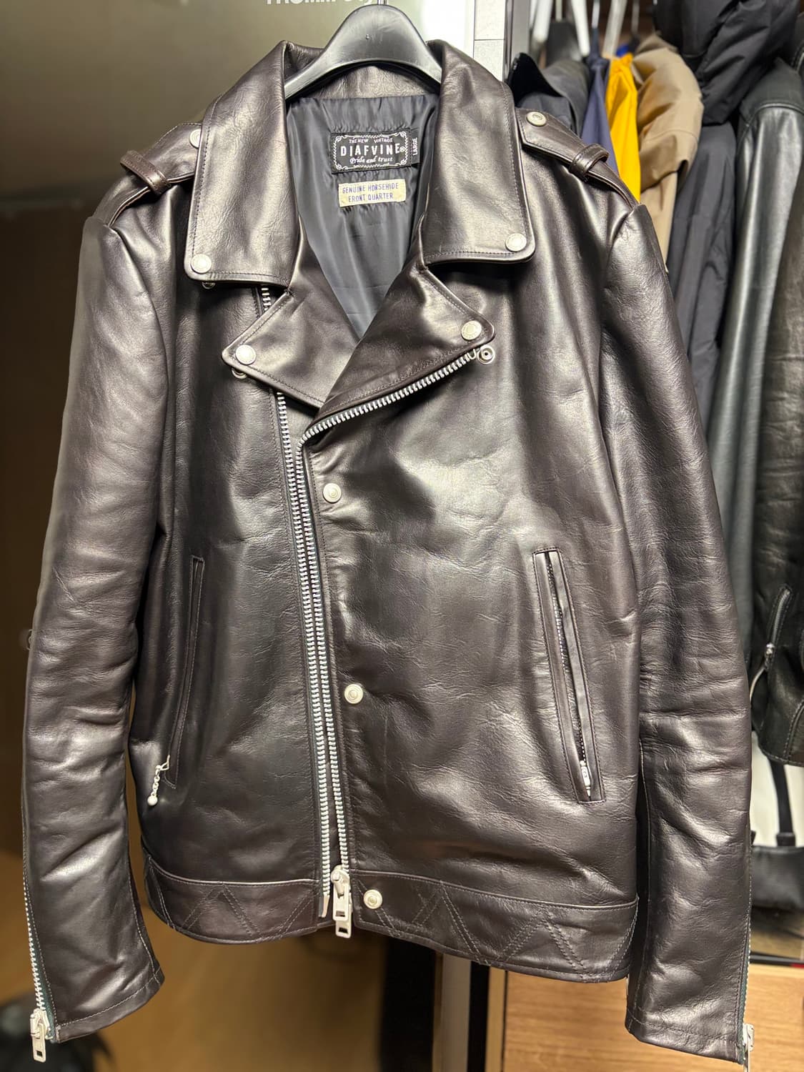 디아프바인 죠니(horsehide) L사이즈 상품이미지1