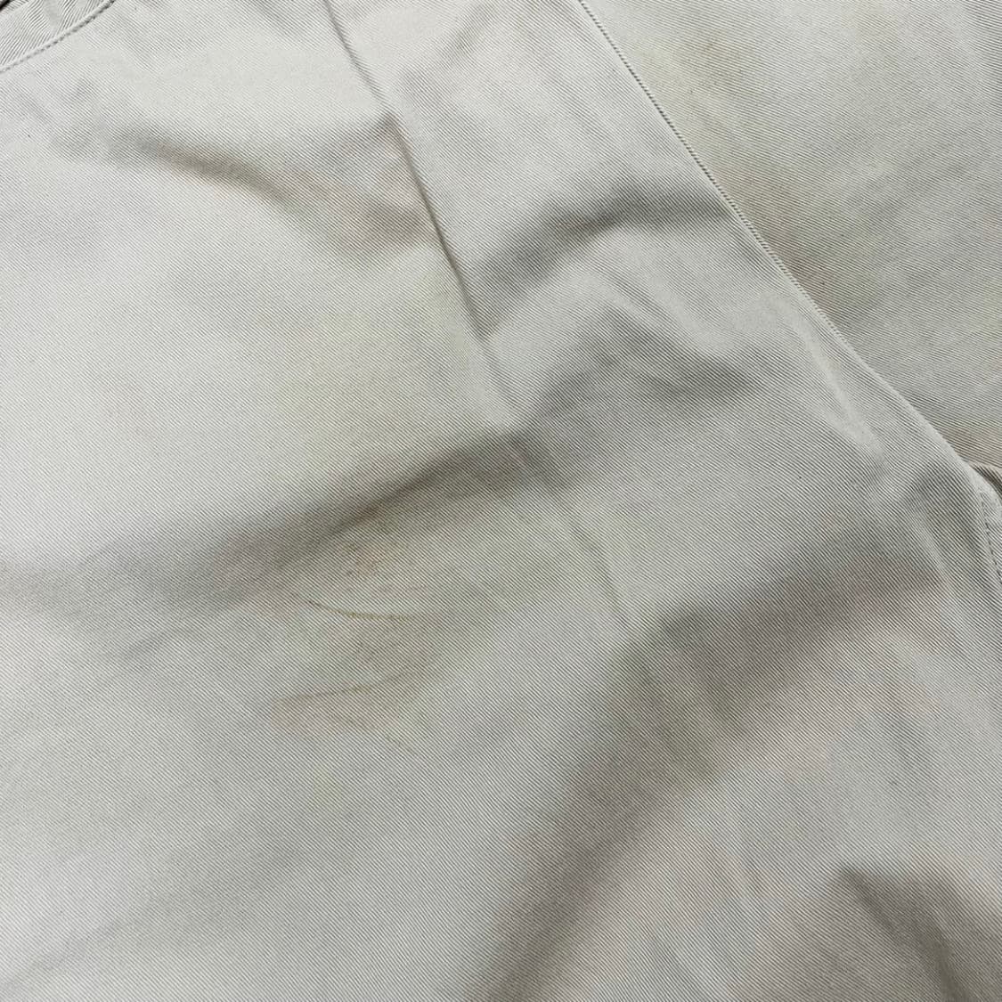 그라미치 베이지 코튼 와이드 빈티지 밴딩 단추 팬츠 상품이미지5
