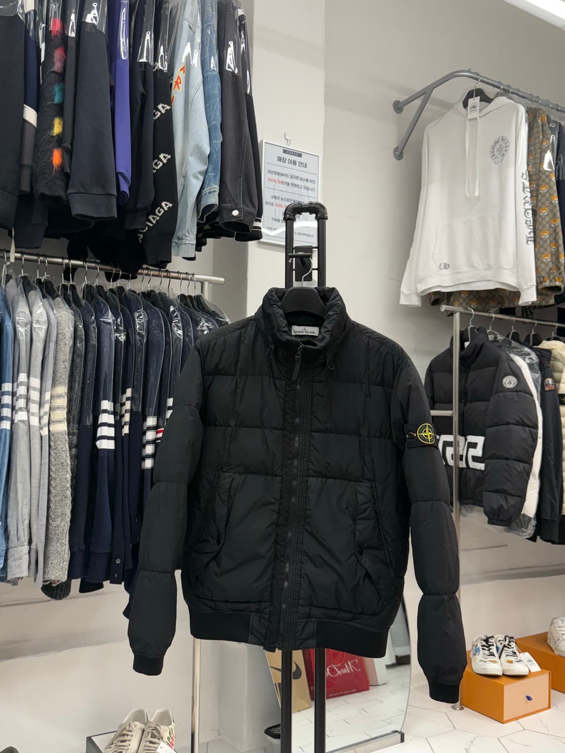 [L] 스톤아일랜드 크링클랩스 패딩 상품이미지1