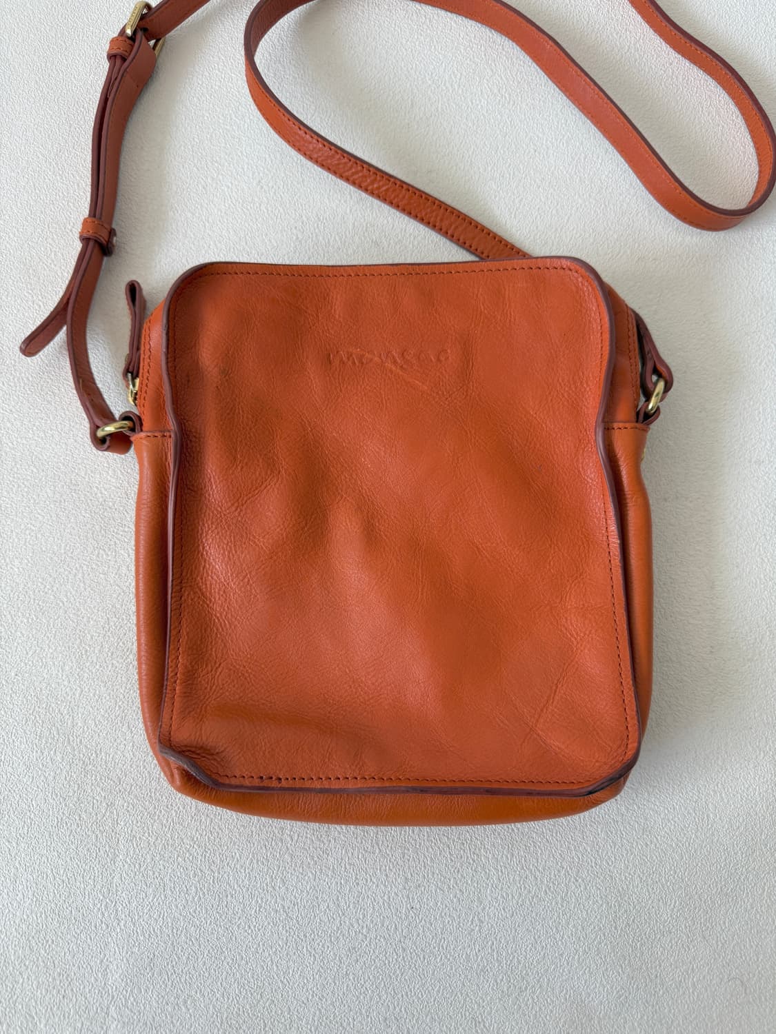 몽삭(MONSAC) 레더 크로스백 상품이미지2