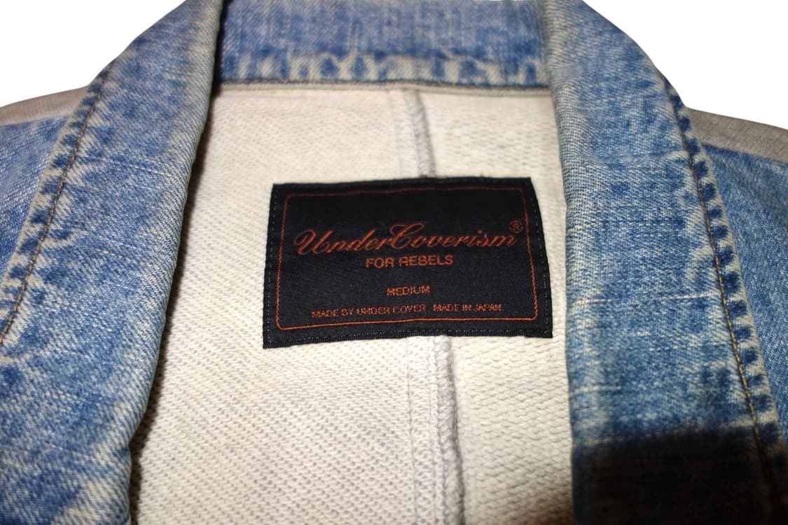 언더커버 언더맨 하이브리드 데님 자켓 상품이미지5