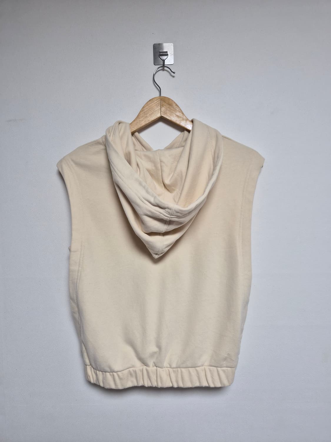 갭Gap 베이지 후드 베스트 S - T154 상품이미지2