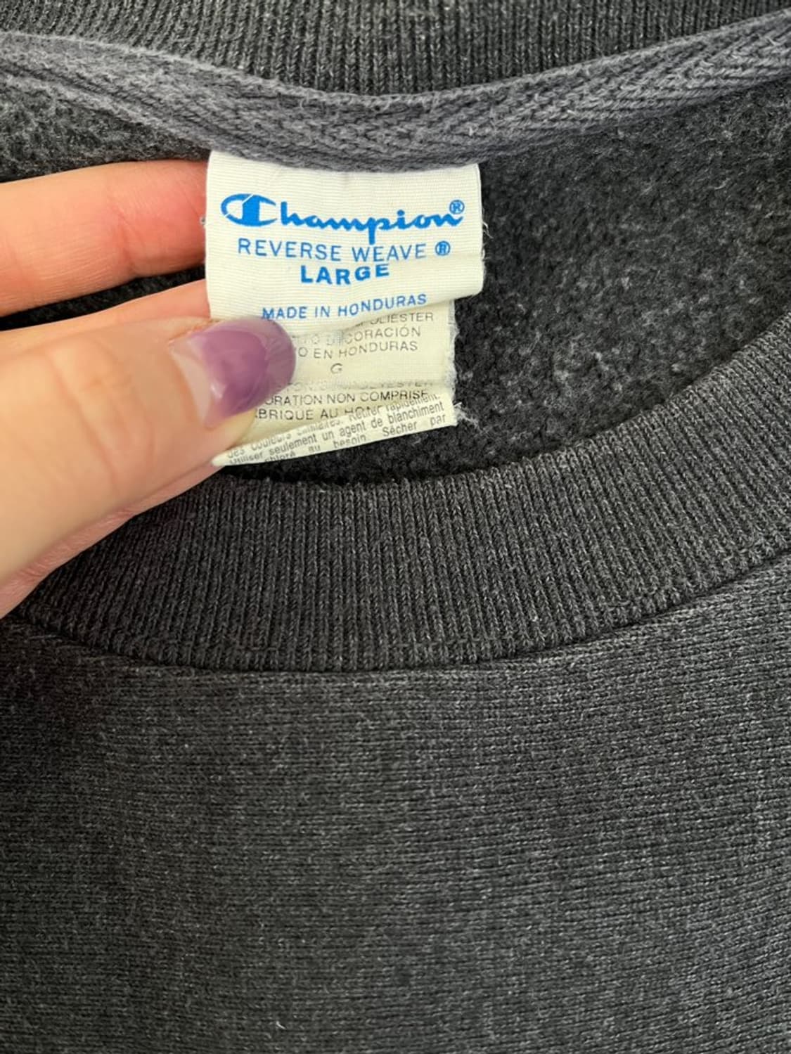 챔피온 리버스위브 맨투맨/#3445 상품이미지3