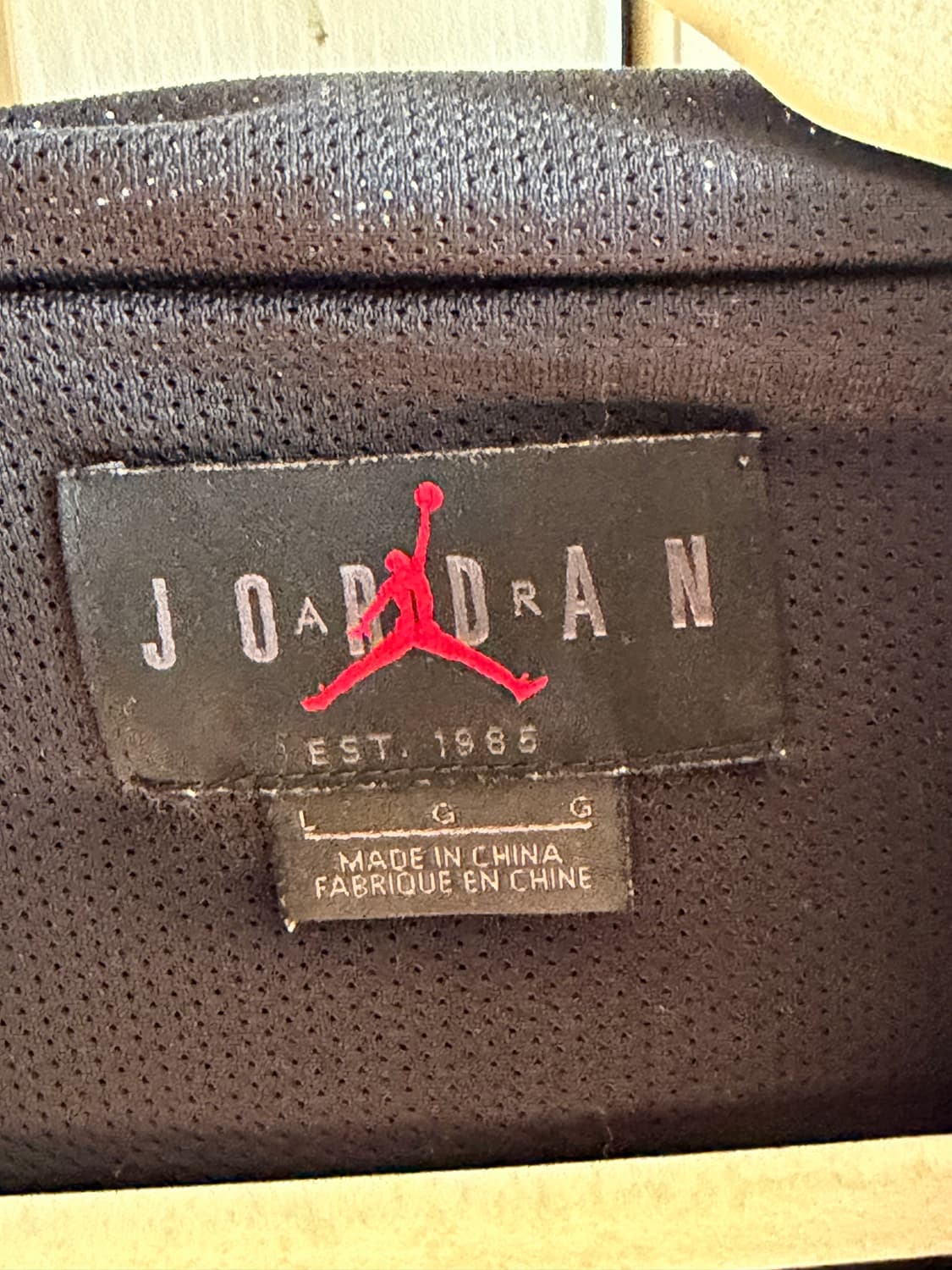 조던 블랙 아노락 바람막이 L 상품이미지3