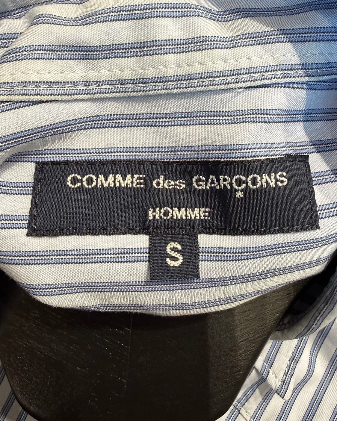 꼼데가르송 옴므 AD2006 스트라이프 아가일패턴 셔츠  상품이미지7