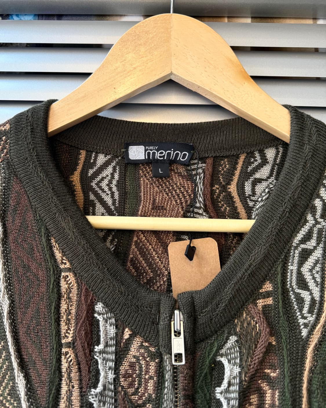 PURELY merino cable cardigan 상품이미지9