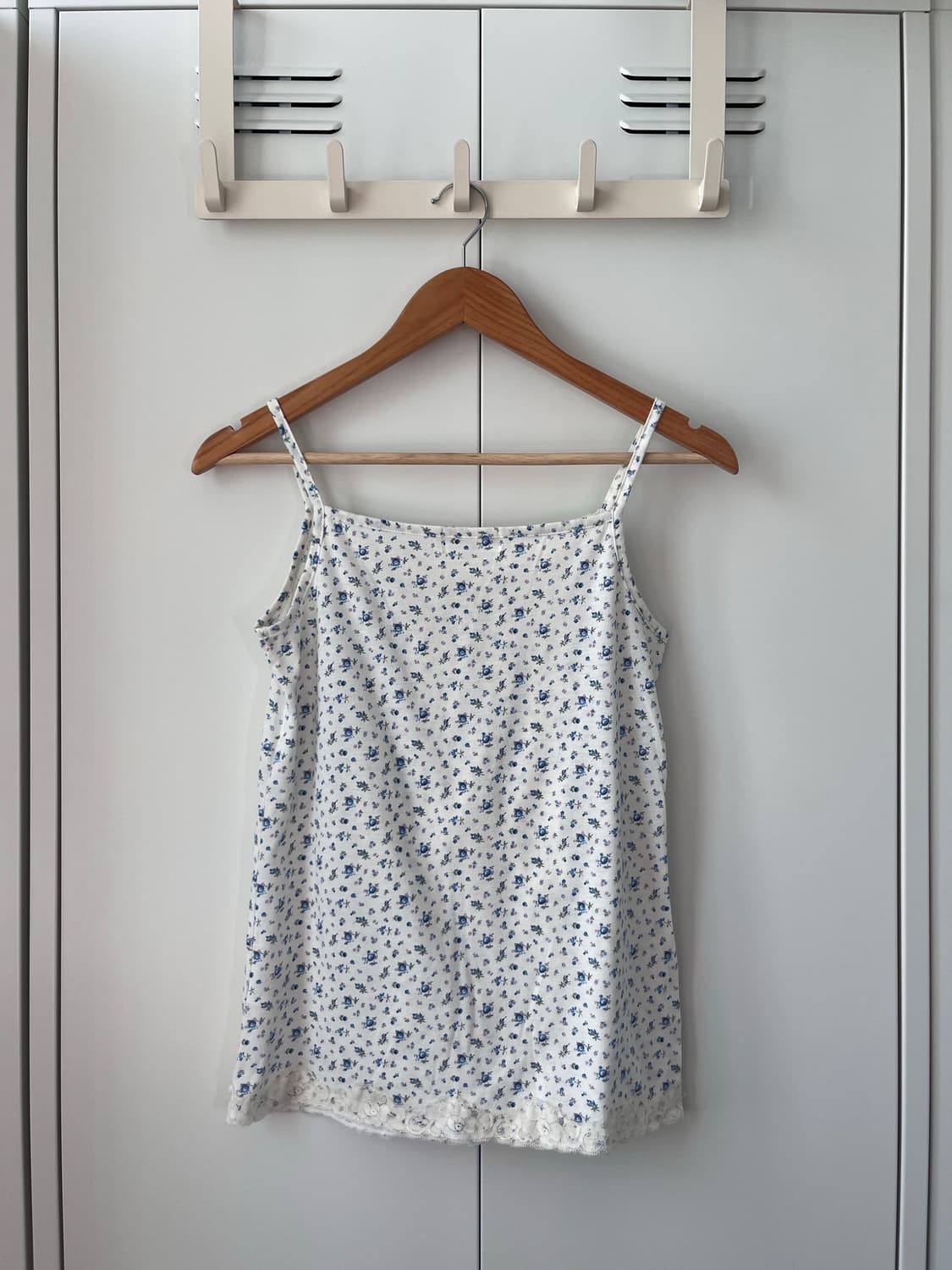 Iimk 레이스 잔꽃 패턴 슬리브리스 상품이미지10