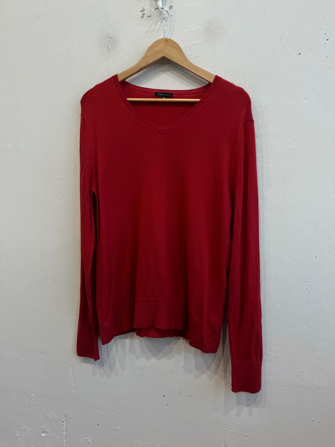 theory 띠어리 재팬 퓨어울 브이넥 니트 상품이미지1