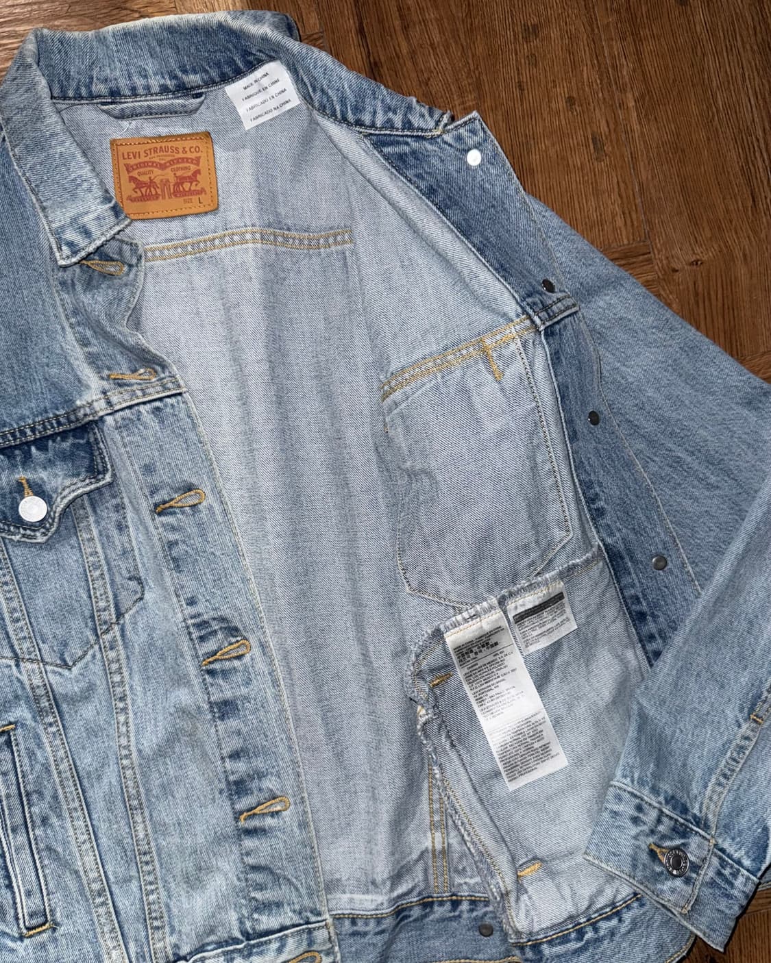 리바이스 데님자켓 상품이미지5