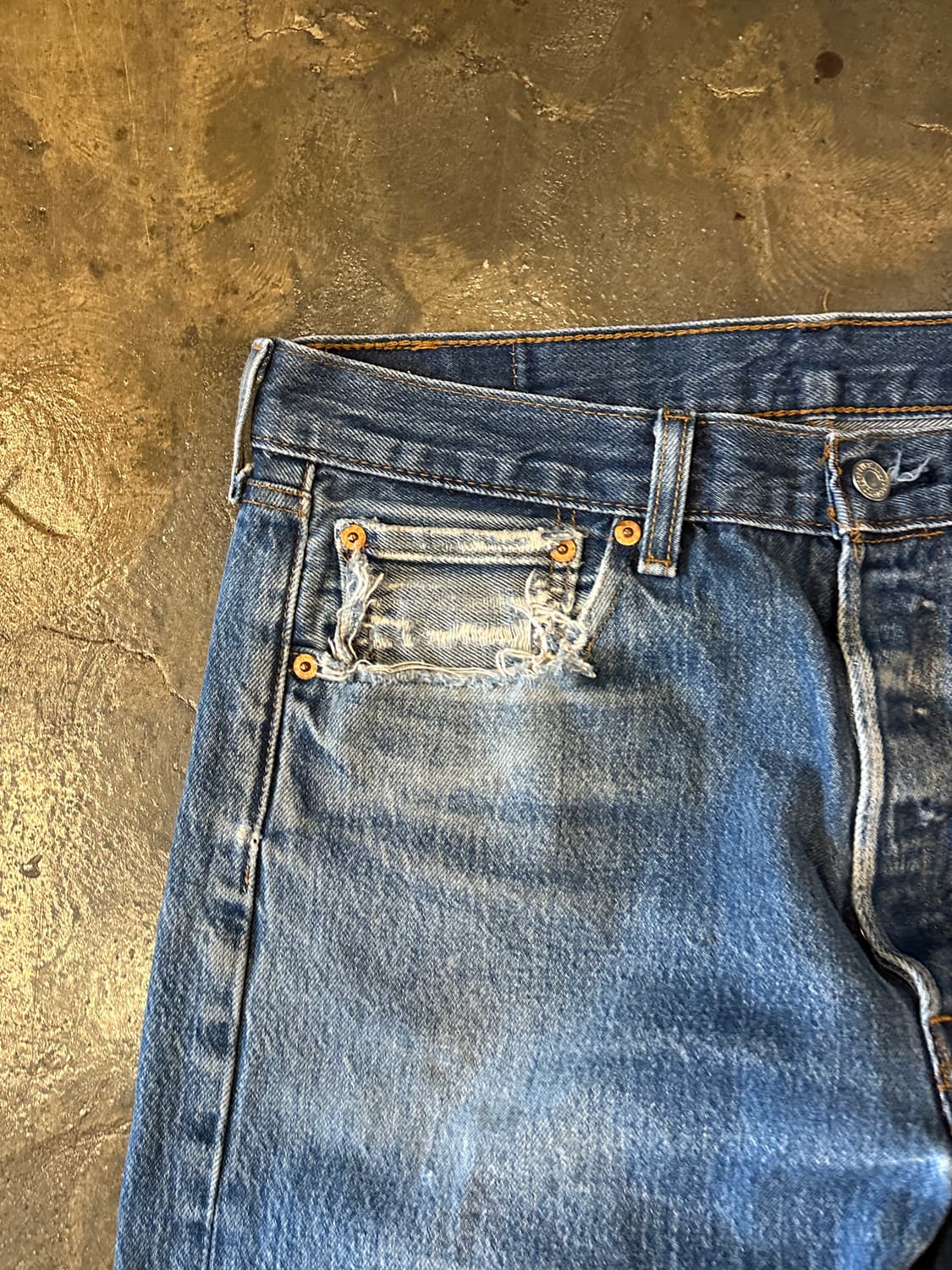 리바이스 501 W35 L36 상품이미지5