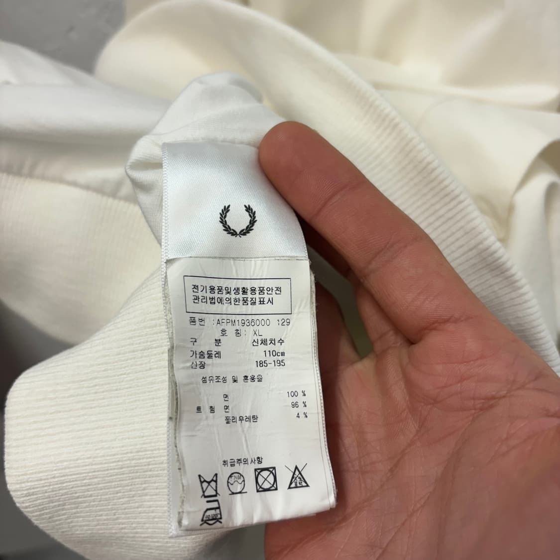 프레드페리 X 마가렛호웰 화이트 봄버 자켓 XL 상품이미지7