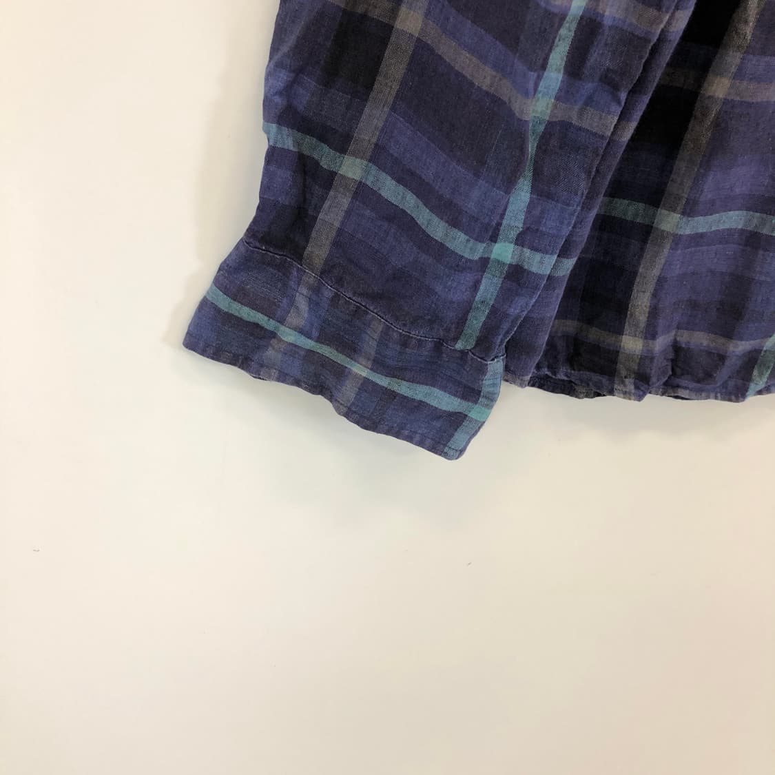 헨리코튼 린넨 100% CAMICIA 체크셔츠 110 상품이미지3