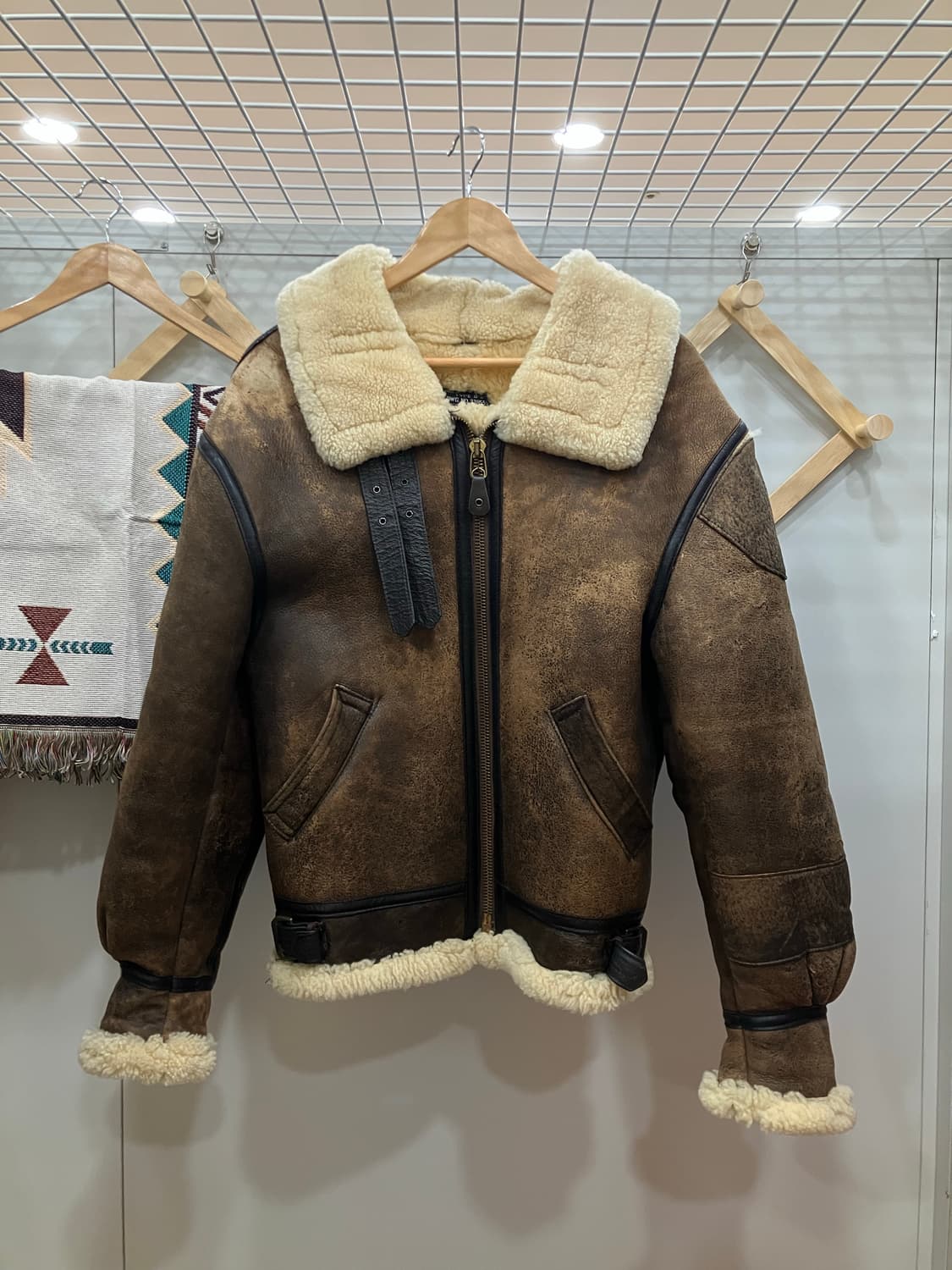 90s AVIREX 아비렉스 B-3 자켓 38 상품이미지1