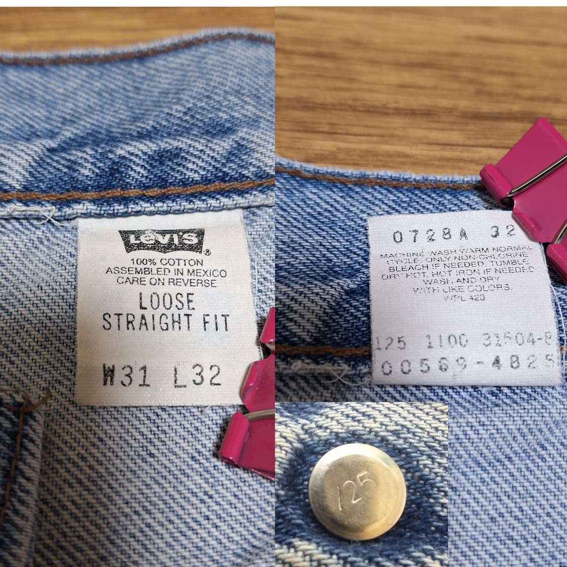 빈티지리바이스 569 31X32 상품이미지6