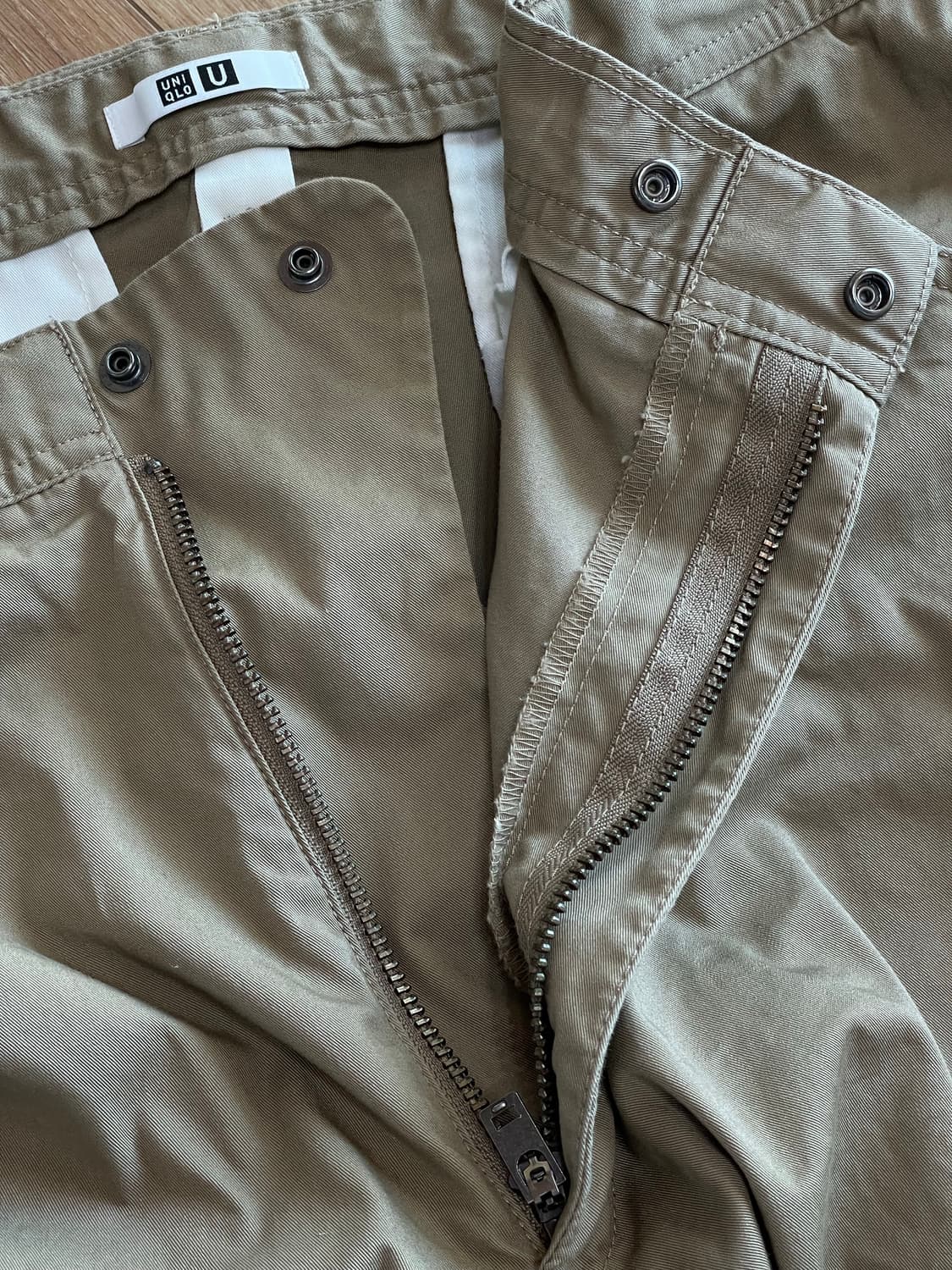 유니클로 U 24SS 와이드 핏 치노팬츠 상품이미지5