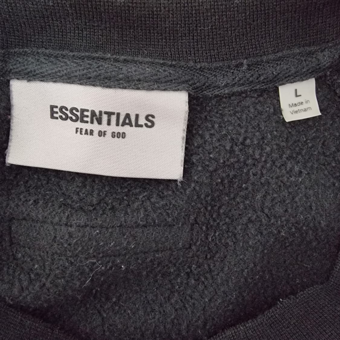 피어오브갓 에센셜 기모 맨투맨 100 상품이미지4