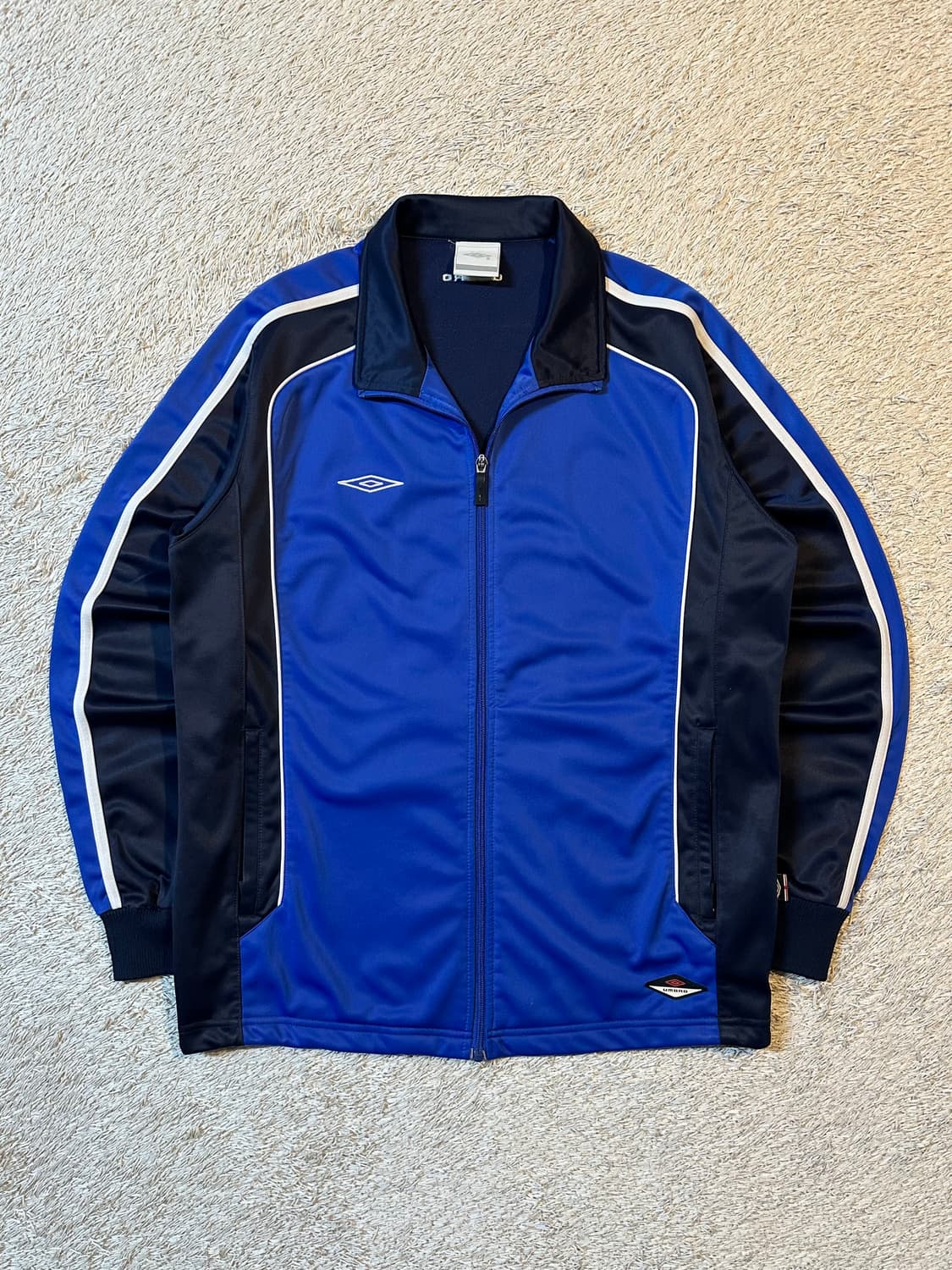 엄브로 잉글랜드 사이드라인 배색 트랙탑 져지 상품이미지1