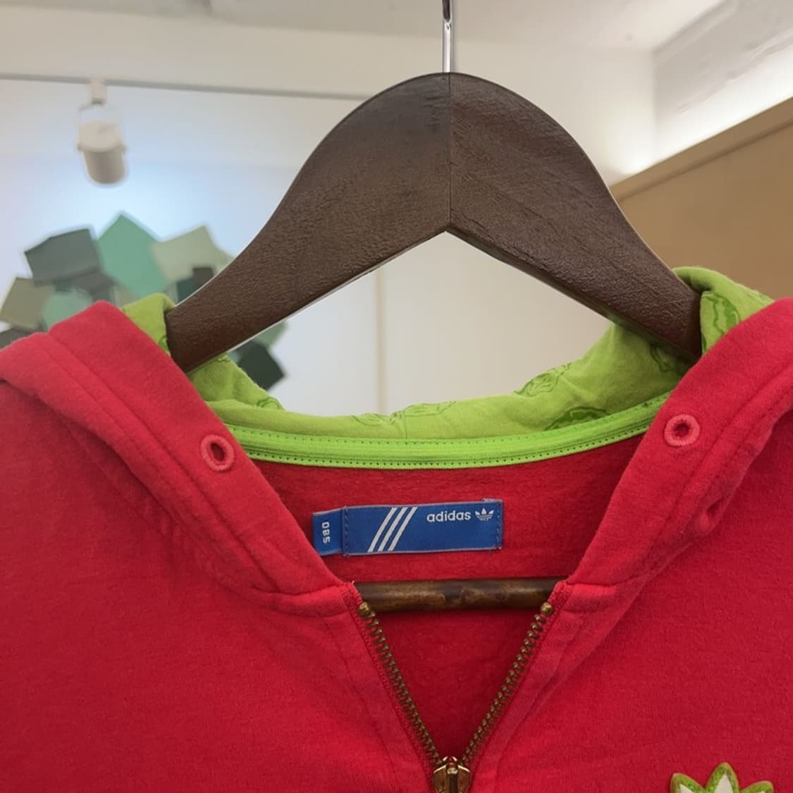 아디다스 Y2K 레트로 00's 네온컬러 후드집업 85 C07723 상품이미지8