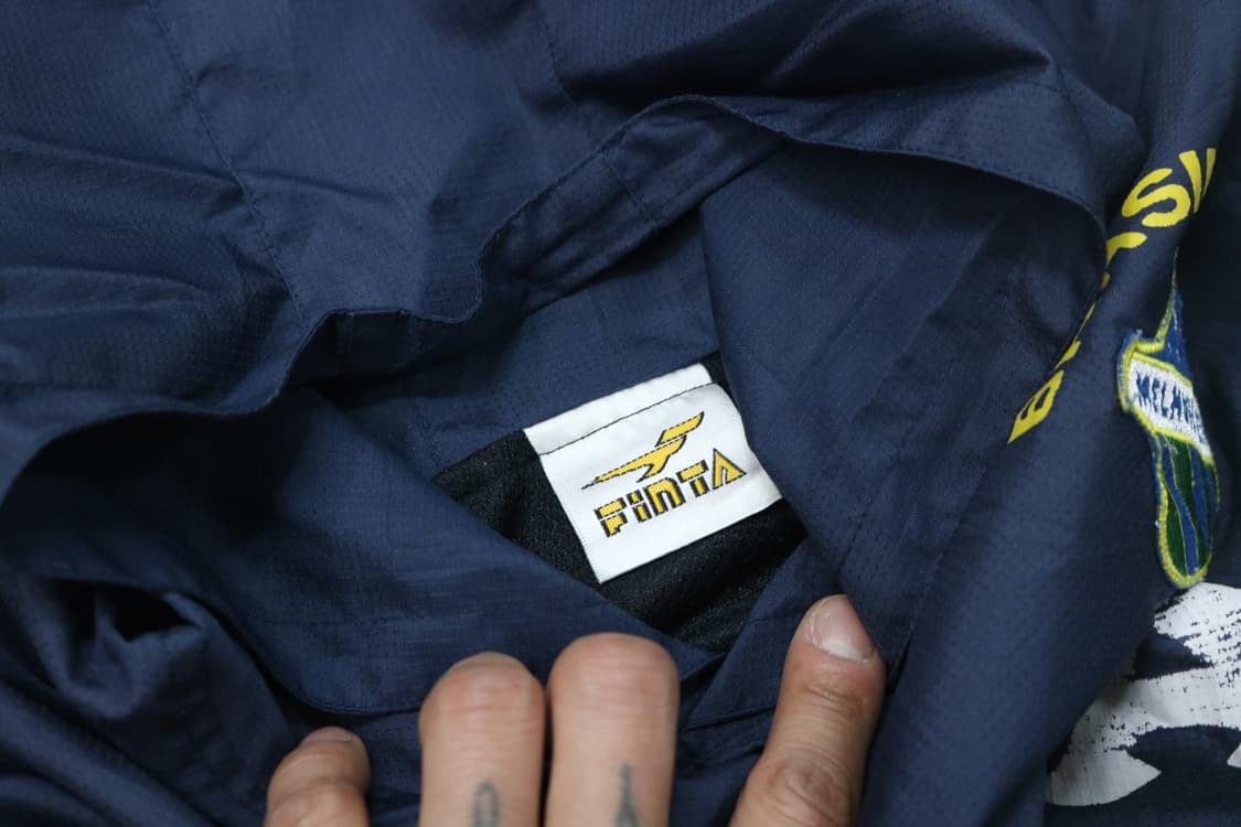 FINTA 핀타 빈티지 브라질 풋볼 멀티 그래픽 아노락 후드 (S) 상품이미지6