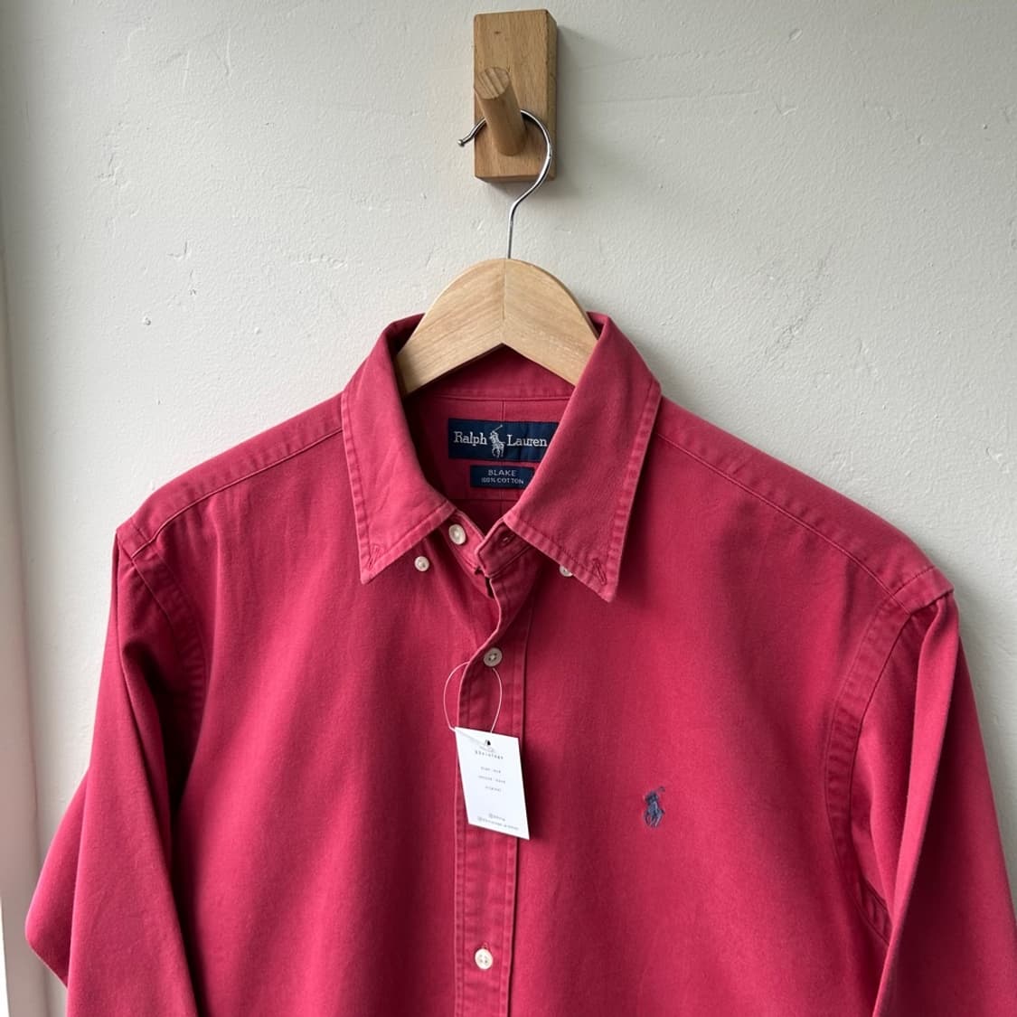15218 - 폴로 랄프로렌 버건디 셔츠 상품이미지1