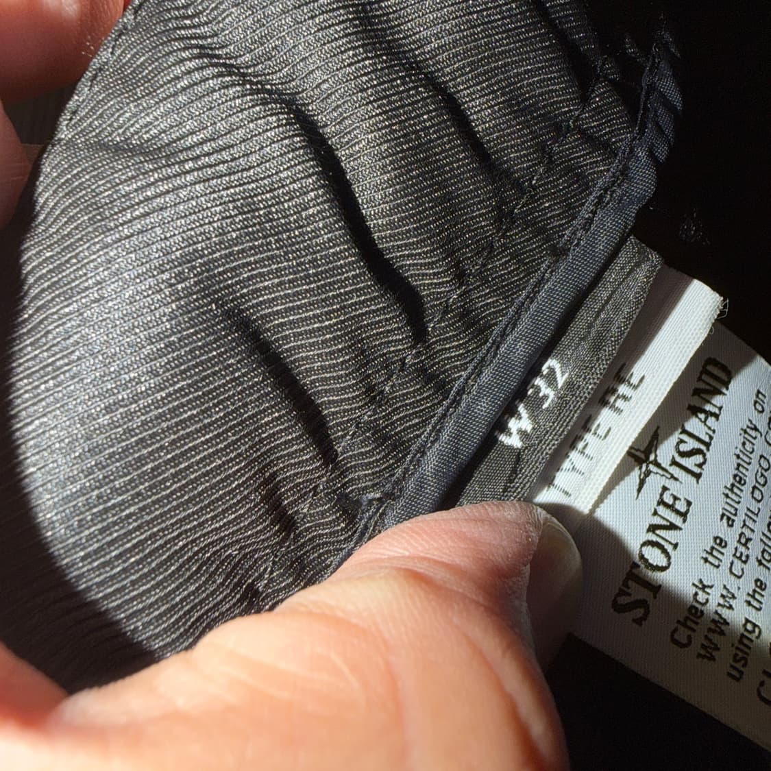 20SS 스톤 시어서커 카고 바지 블랙 721532029 (남성 32) 상품이미지9