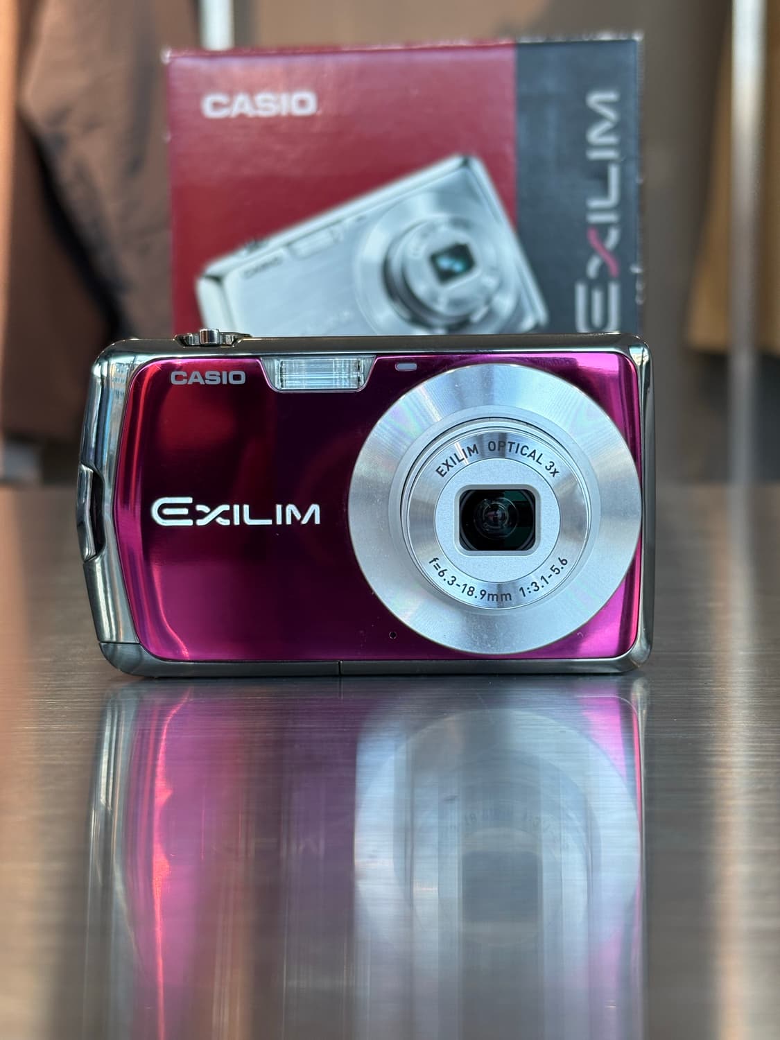 풀박/날짜표시)카시오 엑슬림 ex-z1 빈티지디카 상품이미지1