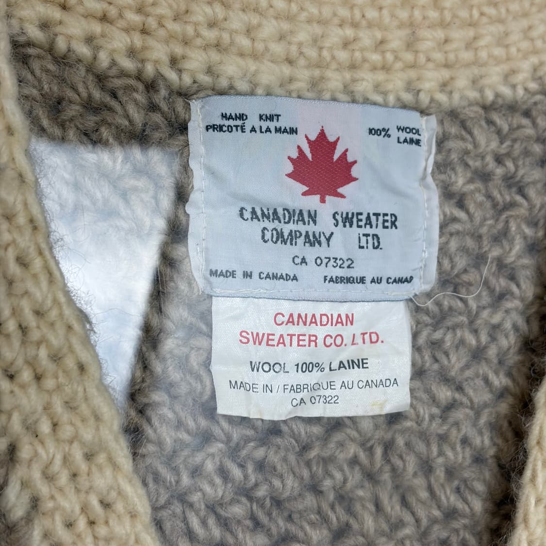 캐나디안스웨터 니트 베스트 조끼 상품이미지3